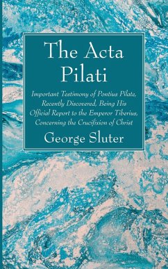 The Acta Pilati