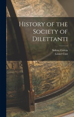 Cover History of the Society of Dilettanti
