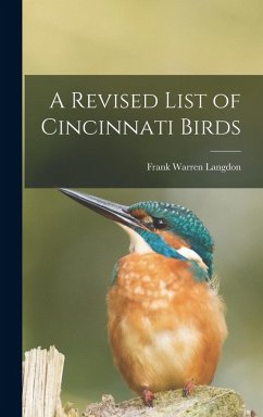 Cover A Revised List of Cincinnati Birds