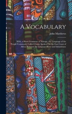 A Vocabulary - Matthews, John