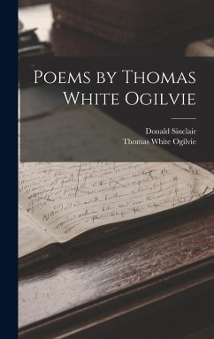 Cover Poems by Thomas White Ogilvie