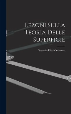 Cover Lezoni Sulla Teoria Delle Superficie