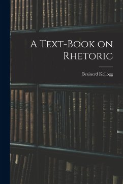 Cover A Text-Book on Rhetoric