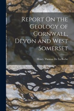 Cover Report On the Geology of Cornwall, Devon and West Somerset