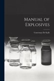 Manual of Explosives