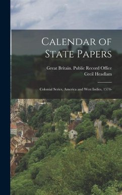 Calendar of State Papers - Headlam, Cecil