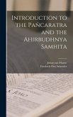 Introduction to the Pañcaratra and the Ahirbudhnya Samhita