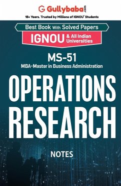 MS-51 Operations Research - Panel, Gullybaba. Com