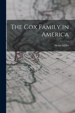 Cover The Cox Family in America