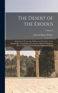 The Desert of the Exodus: Journeys on Foot in the Wilderness of the Forty Years' Wanderings: Undertaken in Connexion With the Ordnance Survey of - Palmer, Edward Henry