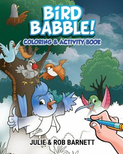 Bird Babble Coloring and Activity Book Cover Bird Babble Coloring and Activity Book