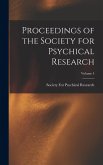 Proceedings of the Society for Psychical Research; Volume 4