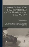 History Of The 110th Infantry (10th Pa.) Of The 28th Division, U.s.a., 1917-1919