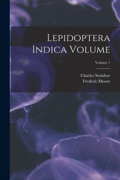 Cover Lepidoptera Indica Volume; Volume 1