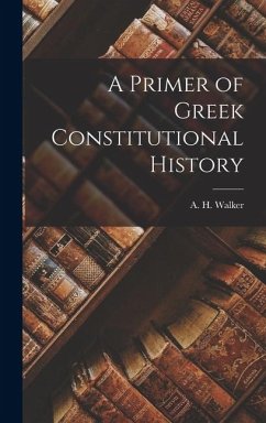 Cover A Primer of Greek Constitutional History