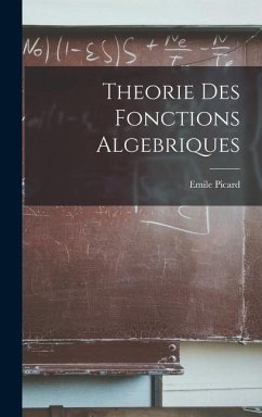 Theorie Des Fonctions Algebriques - Picard, Emile