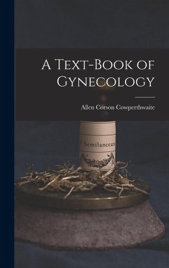 Cover A Text-Book of Gynecology