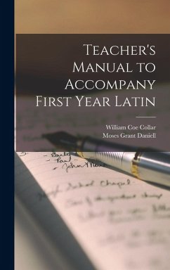 Cover Teacher's Manual to Accompany First Year Latin