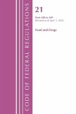 Code of Federal Regulations, Title 21 Food and Drugs 500 - 599, 2022