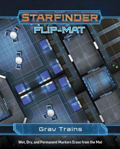 Cover Starfinder Flip-Mat: Grav Trains