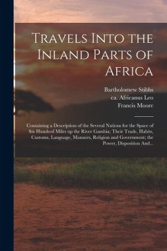 Cover Travels Into the Inland Parts of Africa