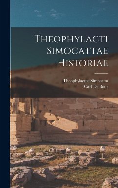 Cover Theophylacti Simocattae Historiae