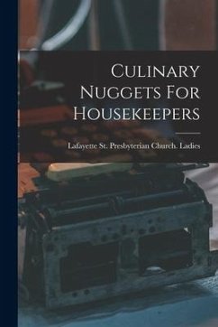 Culinary Nuggets For Housekeepers