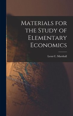 Materials for the Study of Elementary Economics