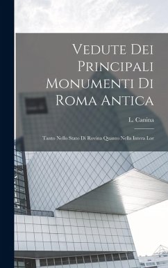 Cover Vedute dei principali monumenti di Roma antica