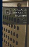 Catalogue Number [of the Bulletin]