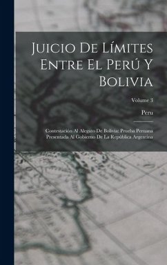 Cover Juicio De Límites Entre El Perú Y Bolivia