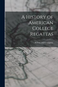 Cover A History of American College Regattas