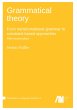 Grammatical theory : From... - Bild 1