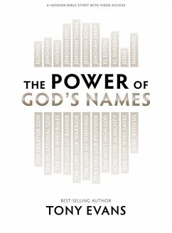 The Power of God's Names - Bible Study Book with Video Access - Evans, Tony