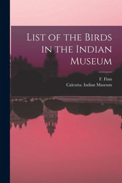Cover List of the Birds in the Indian Museum