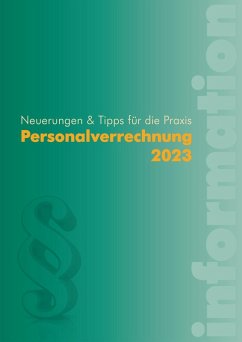 Personalverrechnung 2023 (Ausgabe Österreich) (eBook, PDF) - Luxbacher, Bernd