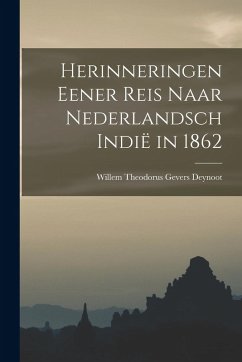 Cover Herinneringen Eener Reis Naar Nederlandsch Indië in 1862
