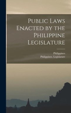 Cover Public Laws Enacted by the Philippine Legislature