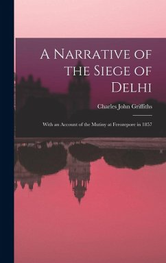 Cover A Narrative of the Siege of Delhi