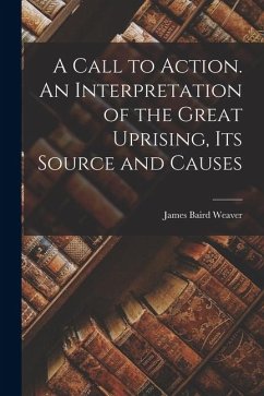 A Call to Action. An Interpretation of the Great Uprising, Its Source and Causes - Weaver, James Baird