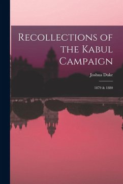 Cover Recollections of the Kabul Campaign: 1879 & 1880