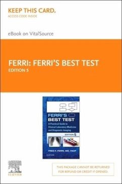 Cover Ferri's Best Test Elsevier eBook on Vitalsource (Retail Access Card): A Practical Guide to Clinical Laboratory Medicine and Diagnostic Imaging