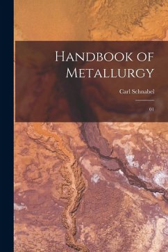 Cover Handbook of Metallurgy: 01