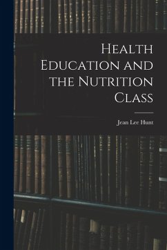 Cover Health Education and the Nutrition Class