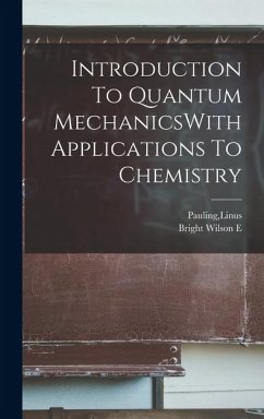Cover Introduction To Quantum MechanicsWith Applications To Chemistry