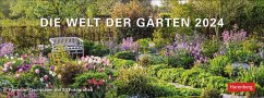 Die Welt der Gärten Premium-Tischplaner 2024. Tischkalender mit 53 faszinierenden Fotos von Gärten auf der ganzen Welt. Dekorativer Tischkalender - Durdel-Hoffmann, Sabine