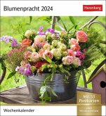 Blumenpracht Postkartenkalender 2024