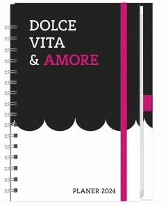 Cover Familienplaner Buch A5 Amore 2024