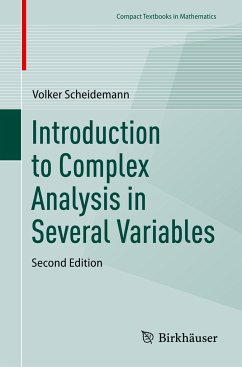 Introduction to Complex Analysis in Several Variables - Scheidemann, Volker