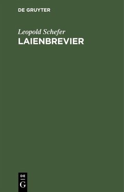 Laienbrevier (eBook, PDF) - Schefer, Leopold